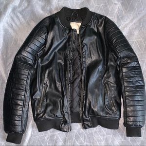 Boys Faux Leather Zara Jacket